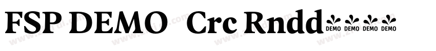 FSP DEMO   Crc Rndd字体转换